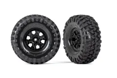 Traxxas Tuning Canyon Trail 4,6x1,9 Reifen auf Bronco Felgen in schwarz 2Stück für TRX-4 1/10