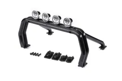 Traxxas Ersatzteile Überrollbügel in schwarz mit Befestigung für TRX-4 1/10 für K10 und F150