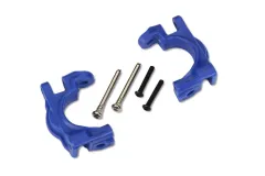 Traxxas Tuning Extreme Heavy Duty C-Hubs in blau mit Kleinteilen (für TRX9080 Kit) für Ford Fiesta, Raptor, Rustler, Slash und Stampede 1/10
