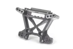 Traxxas Tuning Extreme Heavy Duty Dämpferbrücke in grau vorne (für TRX9080 Kit) für Ford Fiesta, Raptor, Rustler, Slash und Stampede 1/10