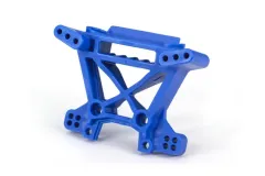Traxxas Tuning Extreme Heavy Duty Dämpferbrücke in blau vorne (für TRX9080 Kit) für Ford Fiesta, Raptor, Rustler, Slash und Stampede 1/10