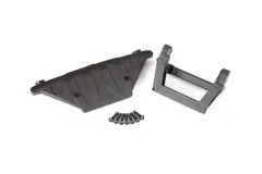 Traxxas Ersatzteile Bumper-Halter und Schutzplatte mit Schrauben für TRX-4 1/10