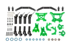 Traxxas Tuning Extreme Heavy Duty Aufhängungs-Set Komplett in grün für Ford Raptor, Rustler, Slash und Stampede 1/10
