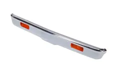 Traxxas Zubehör Bumper vorne in chrome mit Befestigung und Linsen für TRX-4 1/10