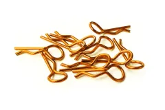 H-Speed Karosseriesplinte in metallic orange 10Stück 1/10