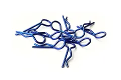 H-Speed Karosseriesplinte in metallic blau 10Stück 1/10