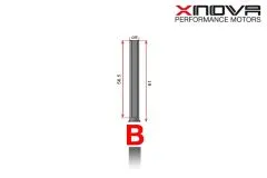 Xnova Ersatzteil Shaft/Welle für Brushless Motor 50XX Type B 8mm Welle mit 61mm Länge