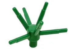 KBW Klemmbausteine Pflanze Blütenstiel mit 6 Stielen in grün 100Stück