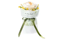 Lasercut Standmodell Blume Weiße Kamelie - 63 Teile