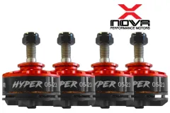 Xnova FPV Brushless Hyper Motor 2205 mit 2300KV mit M5 Welle (14mm) 4Stück