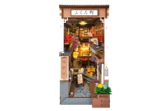 Lasercut Holzbausatz Bücherecke Sakura Weingasse 249 Teile