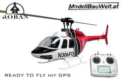 Roban RotorScale B206 Air Ops 450 Hubschrauber mit GPS - RTF