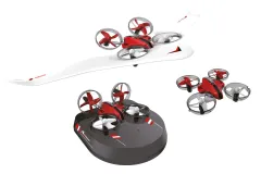 Amewi Air Genius All-in-One Drohne, Gleiter und Luftkissenfahrzeug