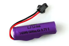Amewi Li-Ion Akku 1S 3,7V 500mAh mit HBX Kontakt zum Beispiel für Amewi RC Auto Drift Muscle Car 4WD 1:20 RTR in schwarz