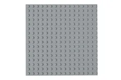 STS Grundplatte Hellgrau Unterbaubar 16x16 Noppen, 12,8cm x 12,8cm