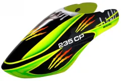 Microheli Airbrush Fiberglass Green Scratch Haube für Blade Revolution 235CP