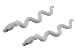 Klemmbausteine Tier Schlange in weiß 2Stück