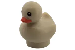 Klemmbausteine Tier Entenkücken / Quietscheentchen in beige