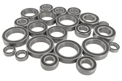 HSP Kugellagersatz mit Gummidichtung, geölt, rostfrei 22Stück für Traxxas 4x4 Rustler und Stampede 1/10