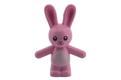 Klemmbausteine Tier Hase in rosa