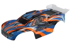Amewi Ersatzteile Truggy Karosserie in Blau Orange für Hyper Go Monstertruck 1:16