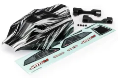 Traxxas Tuning Karosserie ProGraphix (benötigt Hintergrundbemalung) mit Aufkleber für Jato 1/8