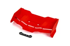 Traxxas Ersatzteile Heckfügel in Rot für Sledge 1/8 und Jato 4x4 VXL 1/8