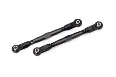 Traxxas Tuning Vorspurstangen aus 7075-T6 Aluminium in grau mit Kugelkopf für MAXX 1/10