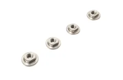 SAB Goblin Ersatzteile Stahl Flanschmuttern M2,5 4Stück für RAW 420 und RAW 500
