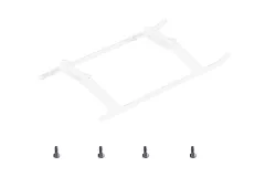 OMPHobby Ersatzteile Landegestell Weiß für M2V3 Pro und M2V3 Sport