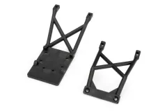 Traxxas Ersatzteile Skid-Platten in schwarz für Bigfoot und Stampede 1/10