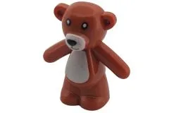 Klemmbausteine Teddybär in braun