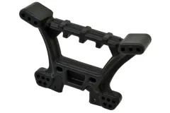 RPM Tuning Dämpferbrücke hinten in schwarz für Traxxs Rustler 4x4 und Hoss 4x4 1/10