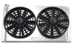 RPM Tuning Mock Radiator + Lüfter Atrappe für Clipless Karo-Montage für Traxxs Slash-Modelle 1/10