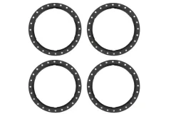 Traxxas Tuning Pro Scale Beadlock Ringe aus Aluminium in Schwarz 4Stück für Maxx-Slash 1/8 und UDR 1/7