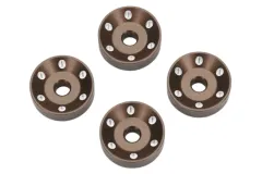 Traxxas Tuning Pro Scale Felgen Scheiben aus Aluminium in Bronze 4Stück für Maxx-Slash 1/8