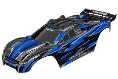 Traxxas Tuning Karosserie Clipless in Blau für Rustler 4x4 VXL 1/10