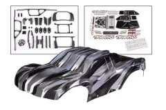 Traxxas Tuning Karosserie ProGraphix mit Aufkleber (benötigt Hintergrundlackierung) für Maxx-Slash 1/8
