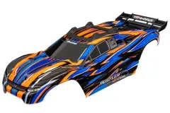 Traxxas Tuning Karosserie Clipless in Orange für Rustler 4x4 VXL 1/10