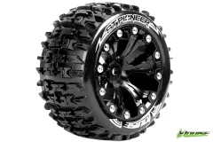 Louise Reifen ST-Pioneer soft auf 2,8 Felge in schwarz 12mm 2Stück für Traxxas Rustler 1/10