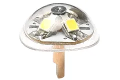 Unilight LED 17mm Hemispheren Blitzlicht, 9Wx2 in weiß