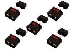 QS8-S Stecker Antiblitz 8mm Hochstromgoldkontaktstecker bis 180Ampere 5Stück