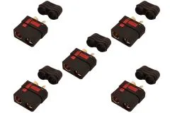 QS8-S Buchse Antiblitz 8mm Hochstromgoldkontaktbuchse bis 180Ampere 5Stück