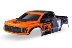 Traxxas Tuning Karosserie Fox Orange mit Anbauteilen Clipless für Ford Raptor-R 4x4 VXL 1/10