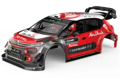 Amewi Ersatzteile Karosserie Citroen C3 PC für MJX Hyper GO Citroen C3 WRC Rallye 4WD 1:7