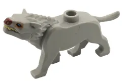 Klemmbausteine Tier Wolf in grau 1Stück