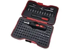 Hi-Spec 1/4 Zoll 101-In-1 Bit Set und Schraubendreher mit Ratschenmagnetantrieb