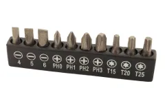 1/4 Zoll Bit Sortiment gemischt 10 Stück