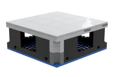 Stoneheap Klemmbausteine Hafenmodul Mitte - 67 Teile