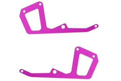 OMPHobby Ersatzteile Carbon Rahmenplatten Set Hinten in Plasma Pink für M2V3 Pro und M2V3 Sport